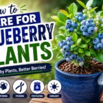 How to care for blueberry plants with proper soil, watering, pruning, fertilizing, and sunlight