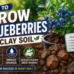 How to grow blueberries in clay soil with drainage and soil improvement tips