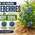 How to grow blueberries in sandy soil with proper planting and care tips